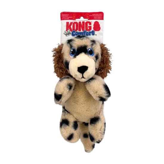 Picture of KONG Comfort Pups Spot – Soft Plush Toy with Crinkle Ears